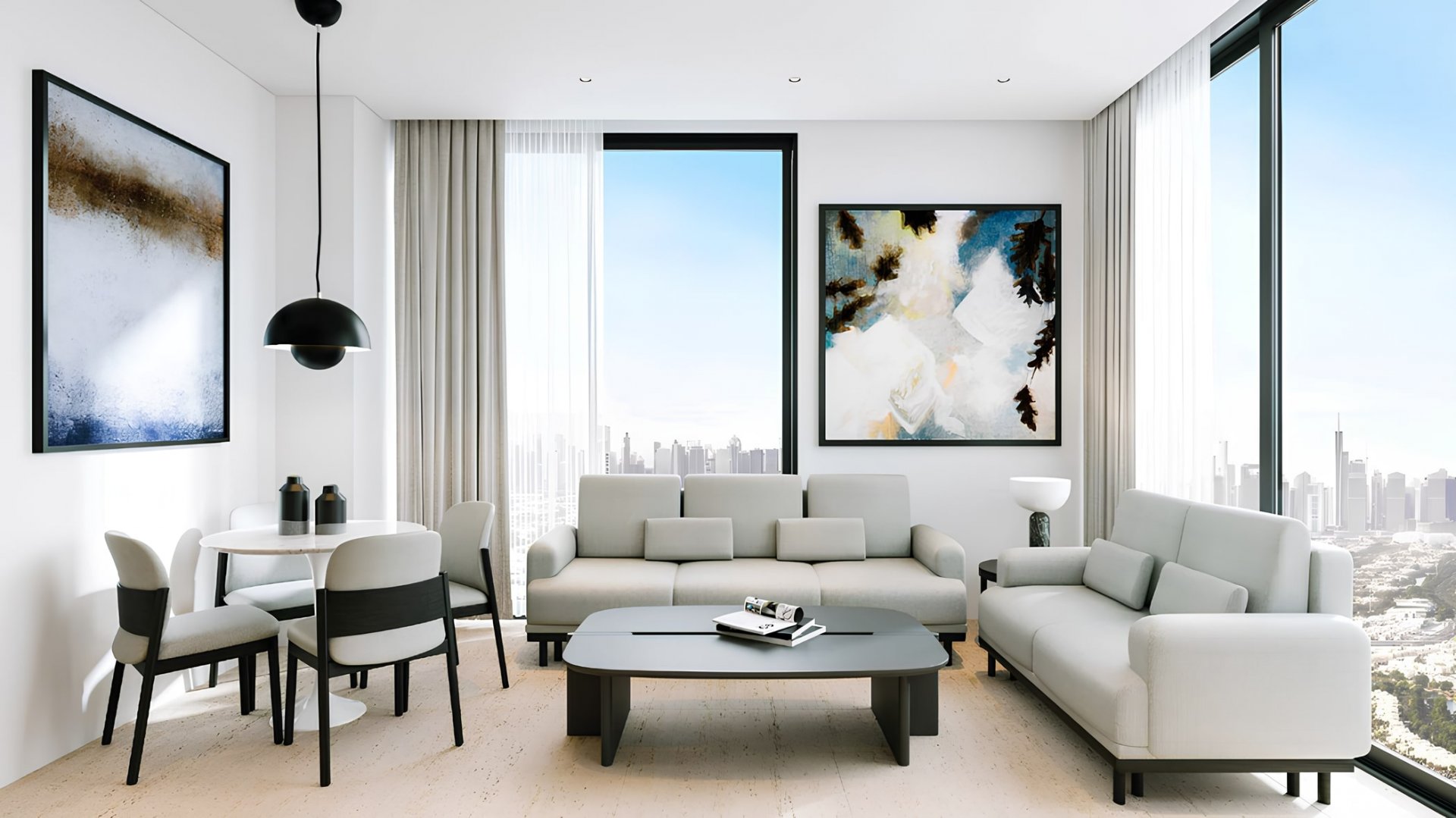 Квартира 1 спальня в Santorini Residences, №. 11011